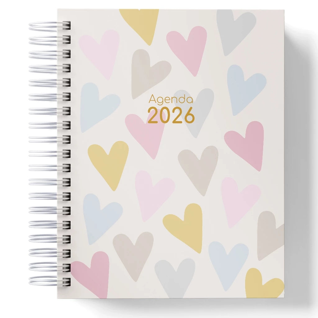 Agenda Tradicional 2026 A5 Capa Dura