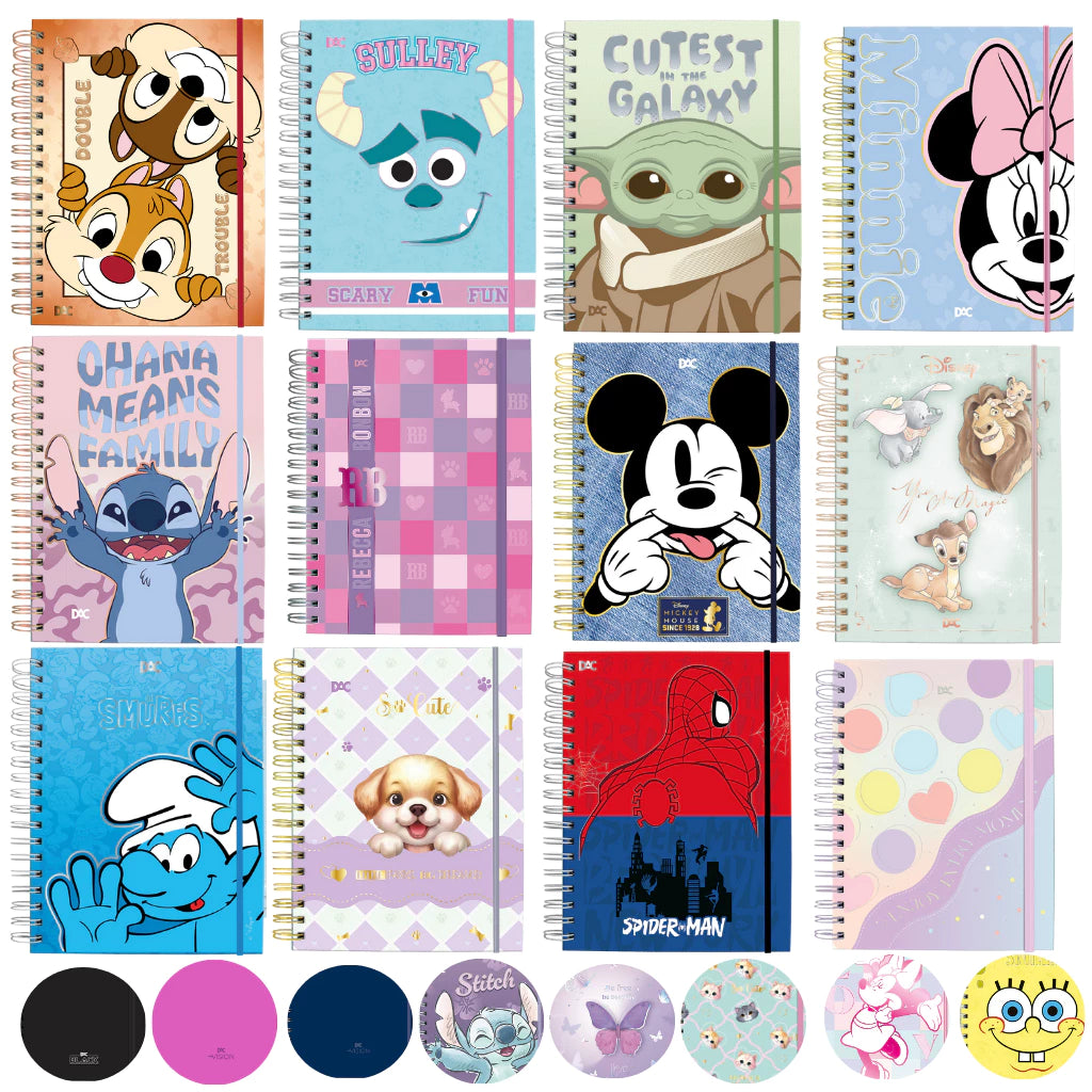 Caderno Smart Universitário 10 Matérias Inteligente DAC