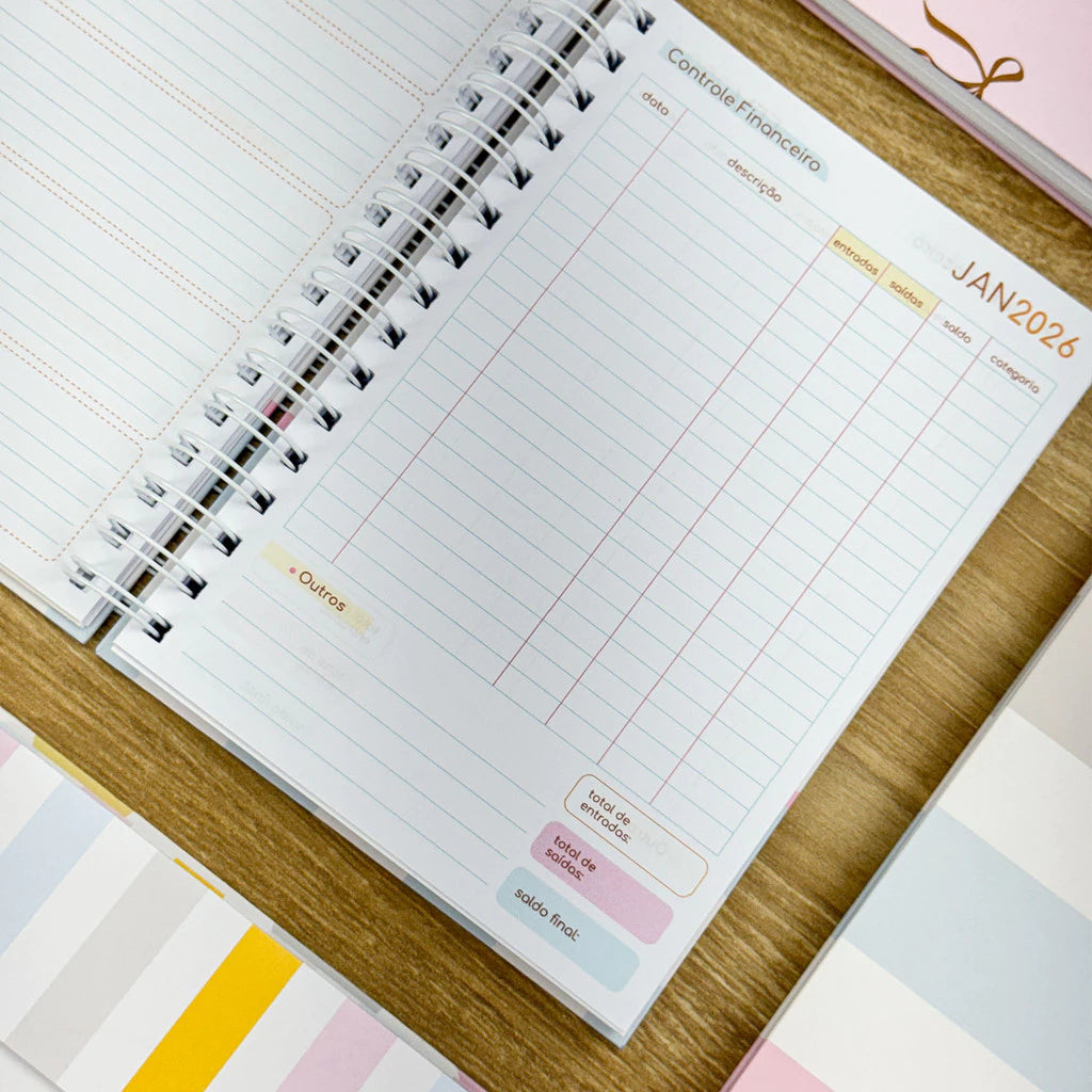 Agenda Tradicional 2026 A5 Capa Dura